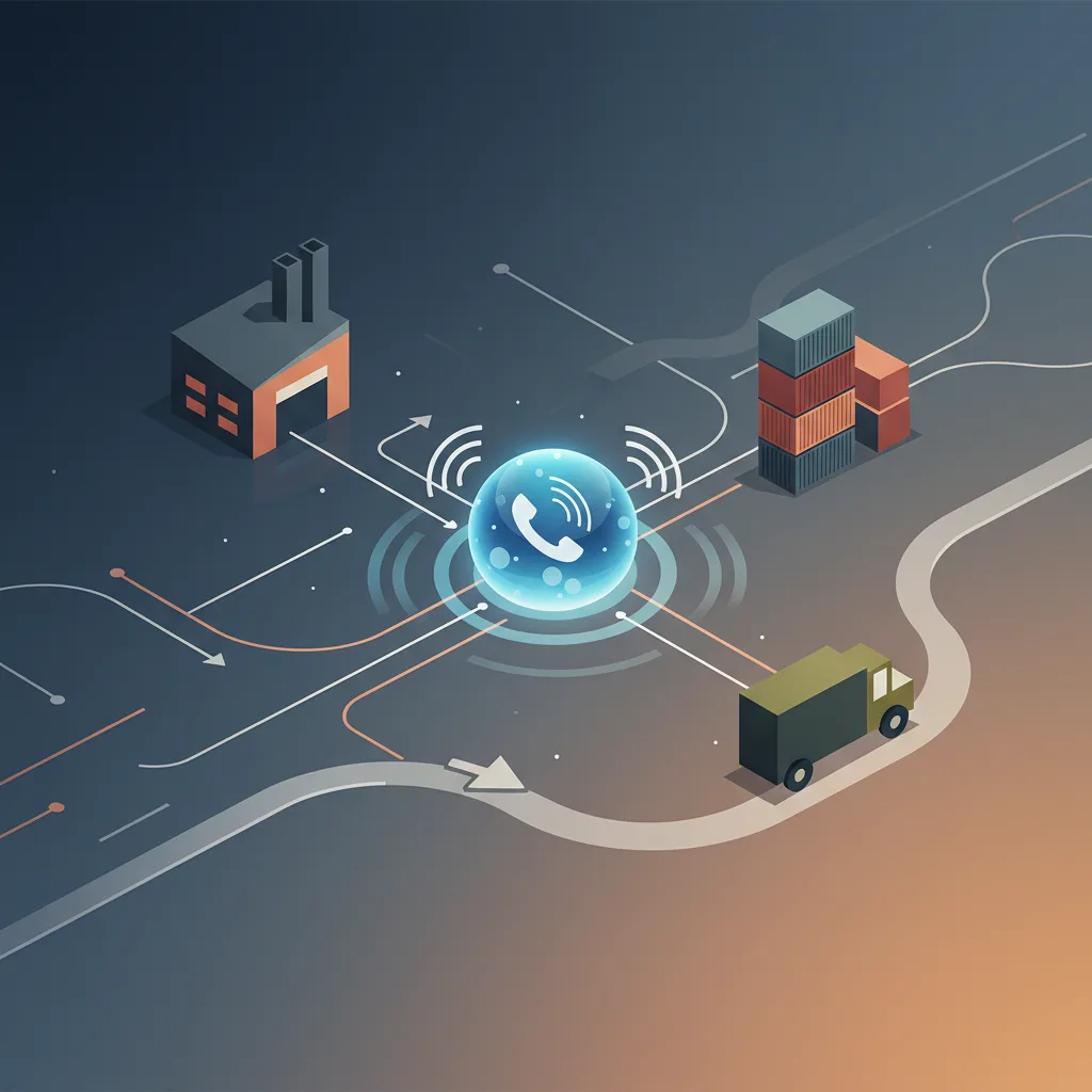 Por que isso importa para o seu negocio — workflow de chamadas logistica