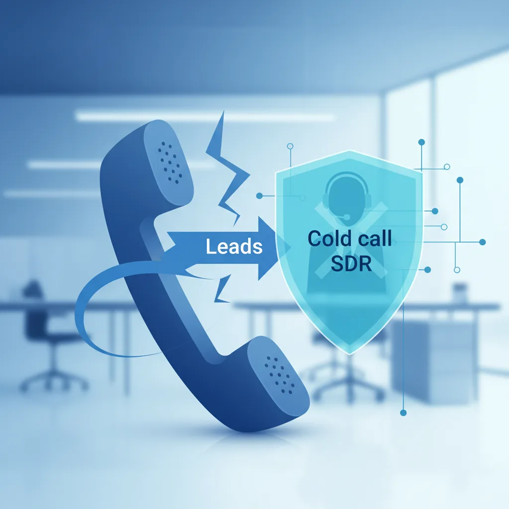 Por que isso importa para o seu negocio — leads não atendem cold call sdr