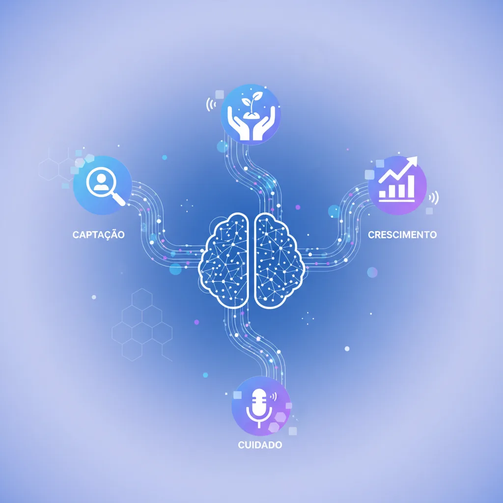 Implementando o Modelo 3C de Excelência em Atendimento Educacional: Captação, Cuidado e Crescimento com IA — ia para atendimento telefônico educação