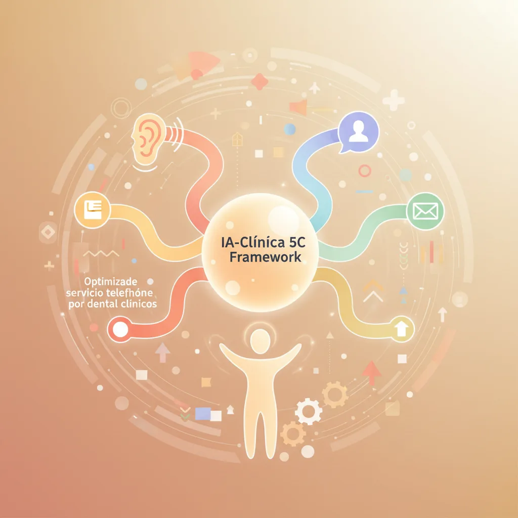 Como o **Framework IA-Clínica 5C** redefine a experiência do paciente e a gestão da clínica? — otimizar atendimento telefônico clínicas odontológicas