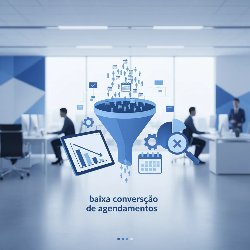 Tudo que voce precisa saber — baixa conversão agendamentos clínicas estética