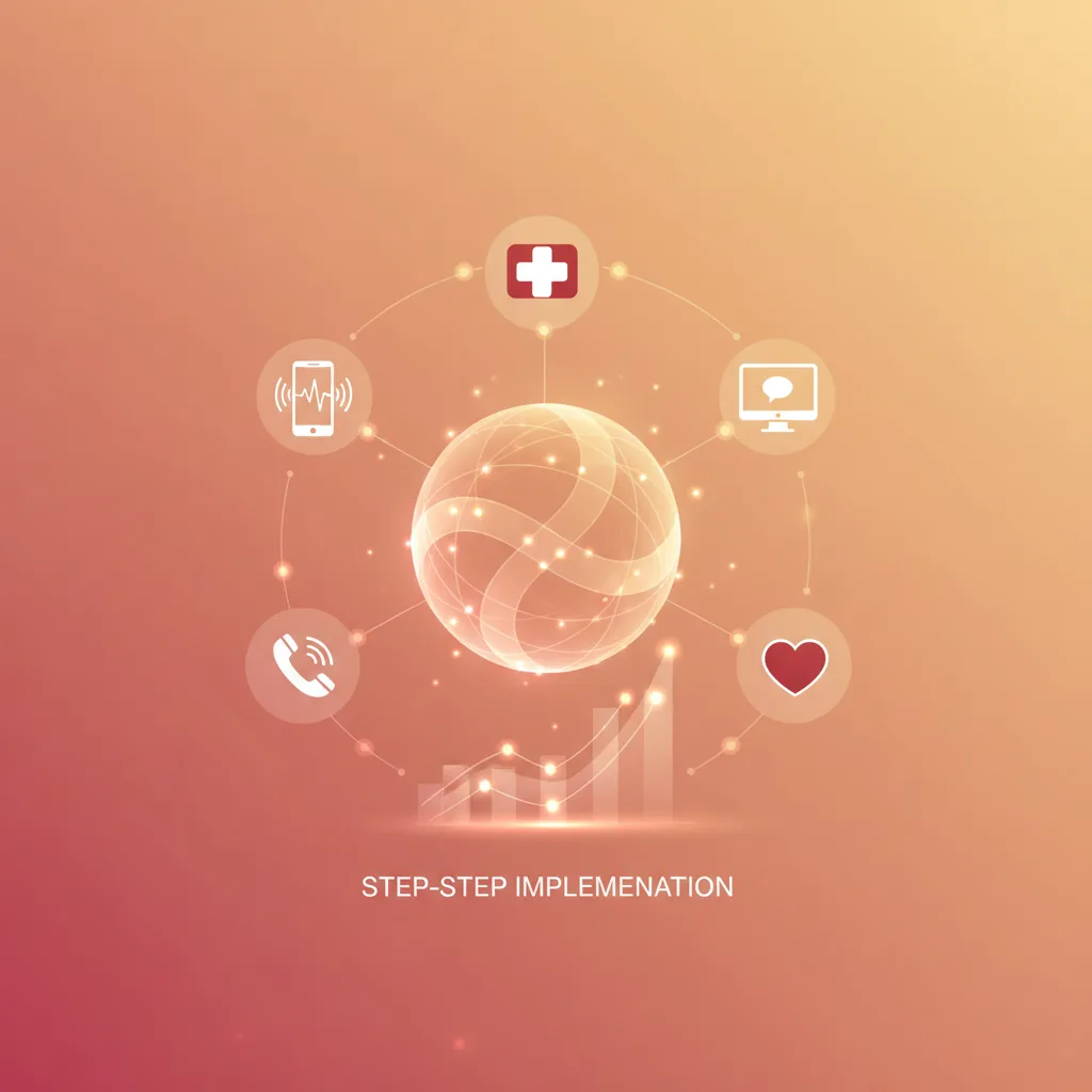 Como implementar na pratica (passo a passo) — integracao omnichannel para centros medicos