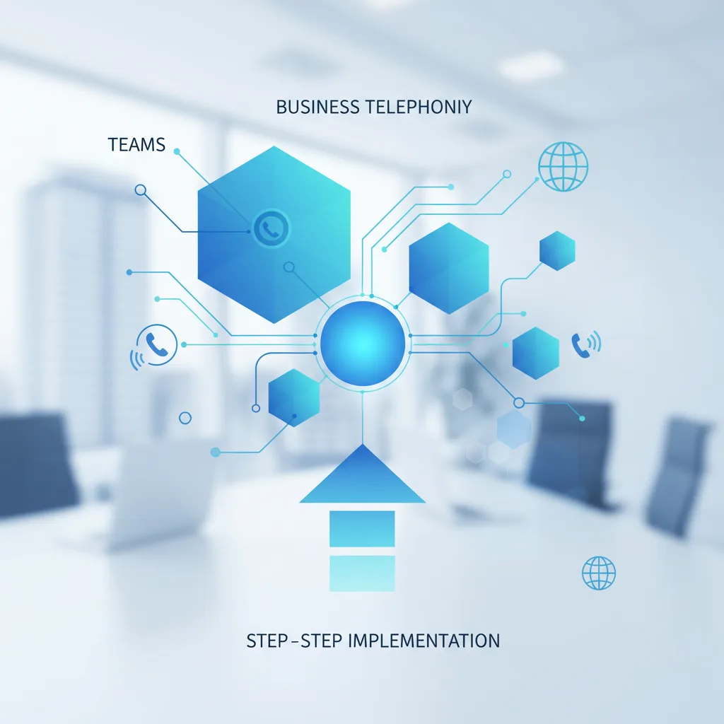 Como implementar na pratica (passo a passo) — integrar teams e telefonia empresarial
