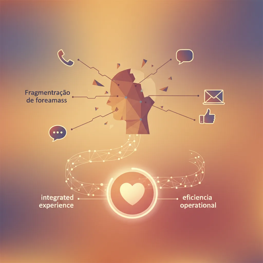 Como a fragmentação de ferramentas impacta a experiência do cliente e a eficiência operacional? — atendimento multicanal corporativo eficiente