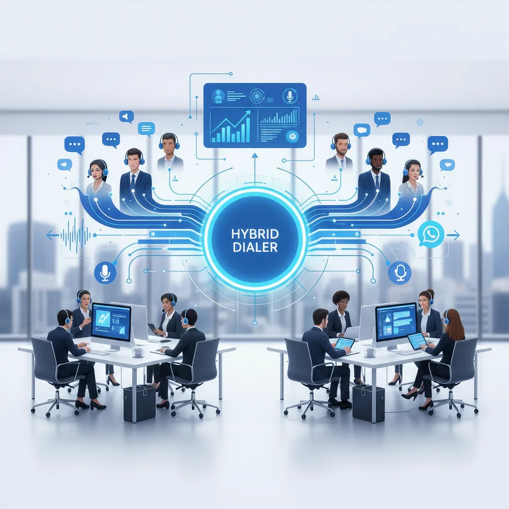 Tudo que voce precisa saber — discador híbrido voz e whatsapp para operação multicanal