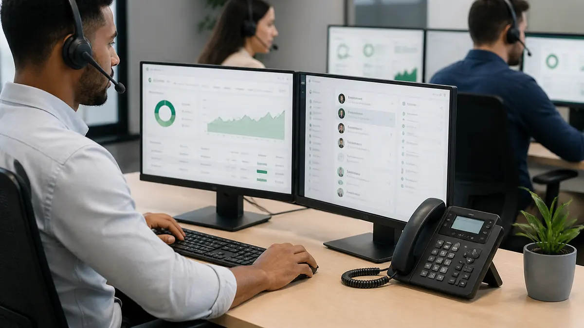Por que integrar seu PABX ao CRM muda o jogo? — Dificuldade para monitorar atendimento? PABX com IA e histórico omnichannel