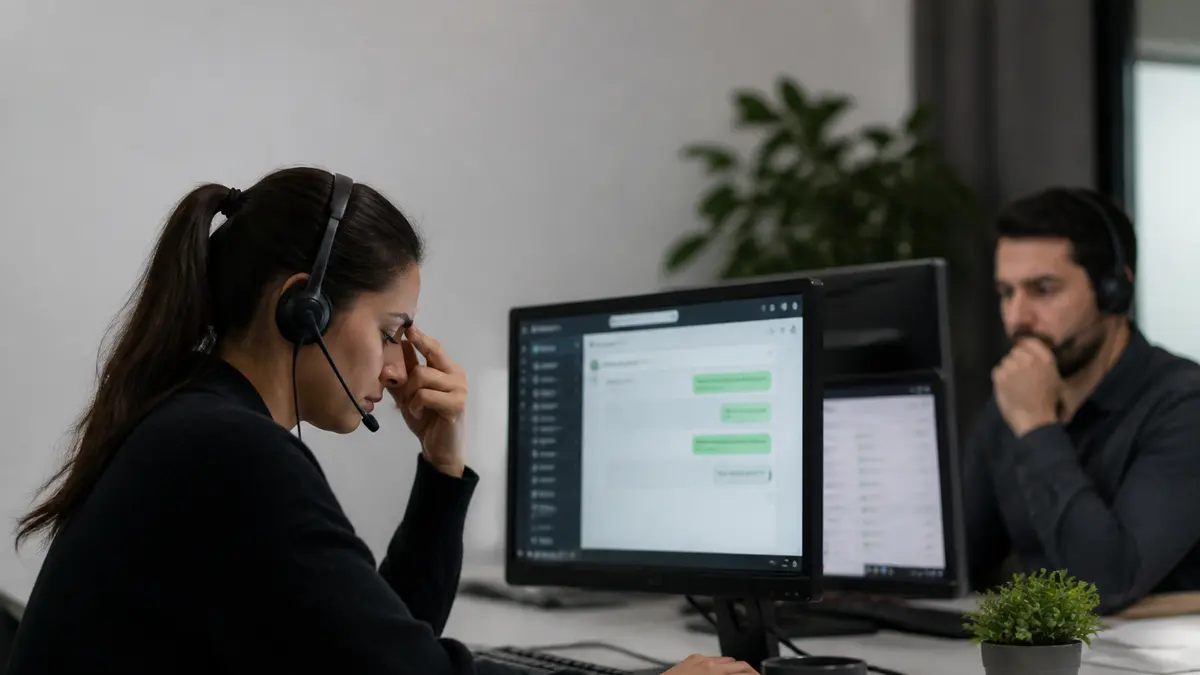 Como a falta de contexto afeta sua equipe de atendimento? — Equipe perde contexto WhatsApp/ligação? PABX Omnichannel unifica