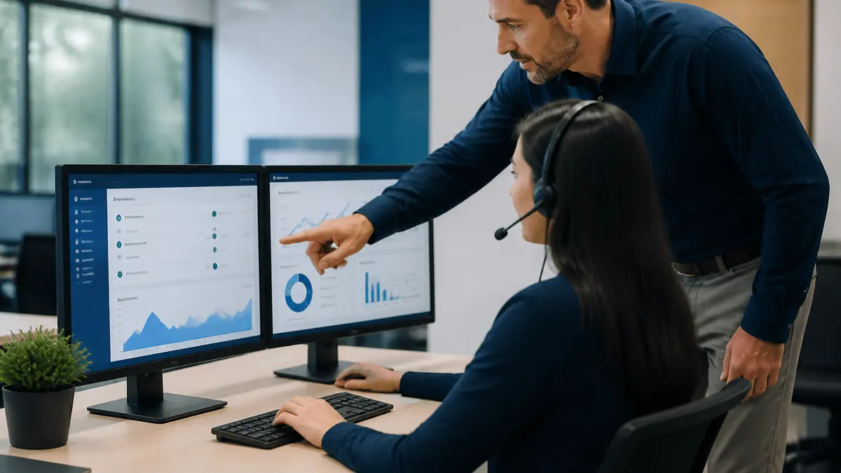 Como decidir com base em ICP, dor e criterio operacional? — monitoramento chamadas ia treinamento agentes