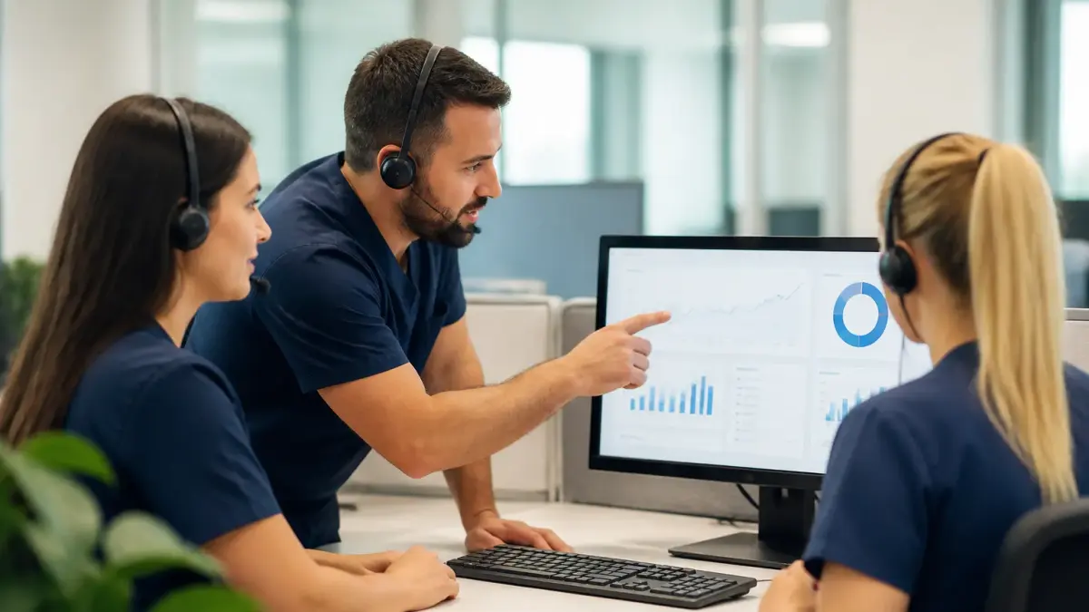 Como implementar na pratica (passo a passo) — monitoramento qualidade serviço call center saúde