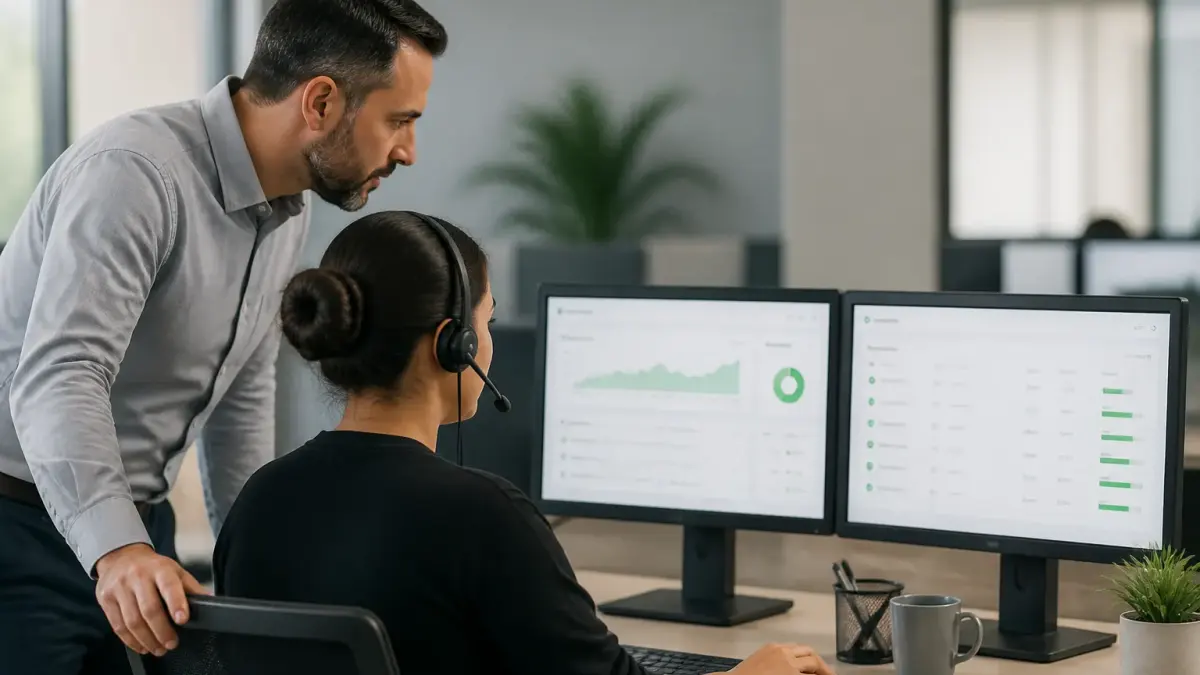 Como decidir com base em ICP, dor e criterio operacional? — monitoramento em tempo real para gerente de qualidade call center