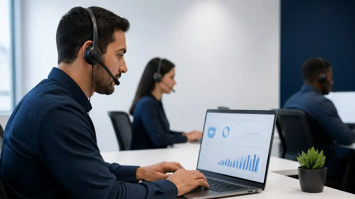 Como agentes de IA aumentam a produtividade de um call center? — Como agentes de IA aumentam a produtividade de um call center