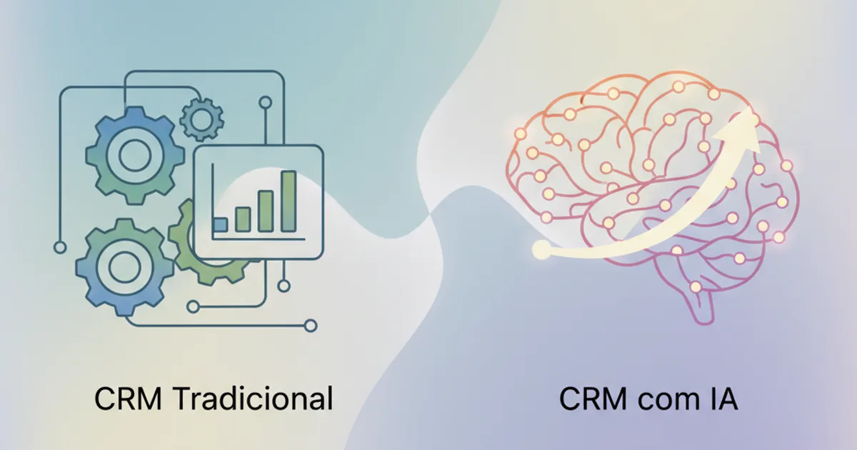 O que e crm tradicional ou crm com ia? — crm tradicional ou crm com ia